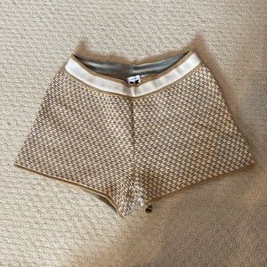Missoni Gold crochet Beach shorts XXS